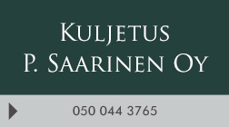 Kuljetus P. Saarinen Oy logo